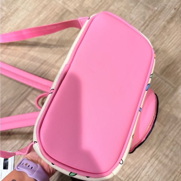 Loungefly Disney Parks Pink Sprinkle Donut Backpack - Picture 4 of 4